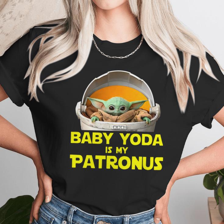 Baby Yoda The Mandalorian Is My Patronus Shirt Unisex T-Shirt Gifts for Her