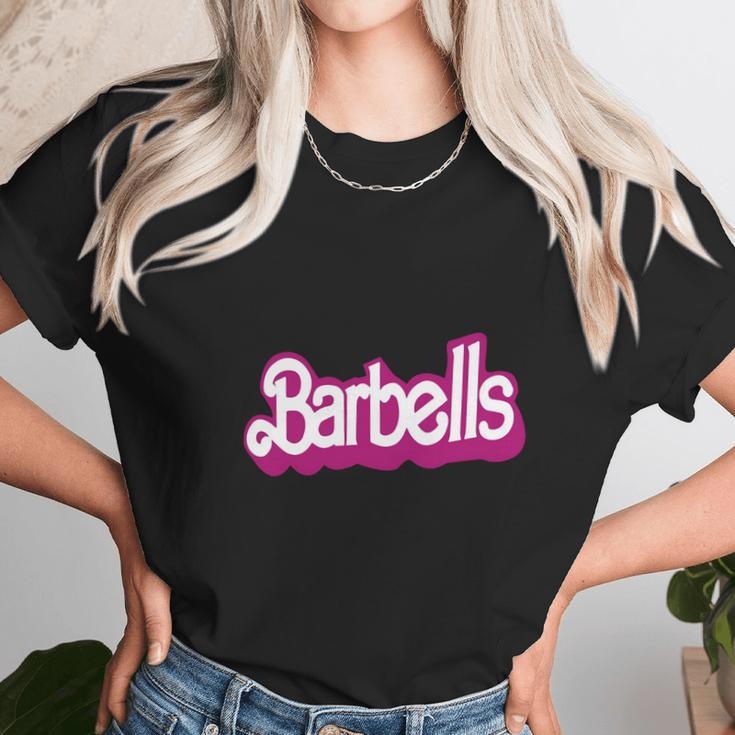 Barbell Barbie Unisex T-Shirt Gifts for Her