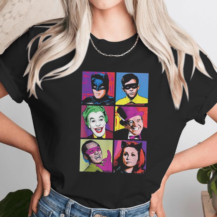 Batman Classic Tv Series Pop Cast Unisex T-Shirt Gifts for Her