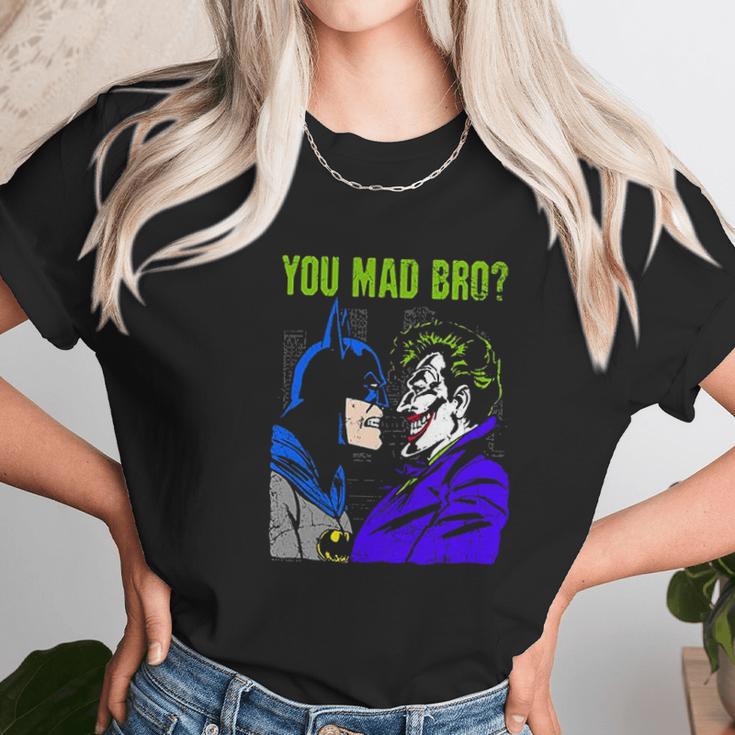 Batman Joker Mad Bro Unisex T-Shirt Gifts for Her