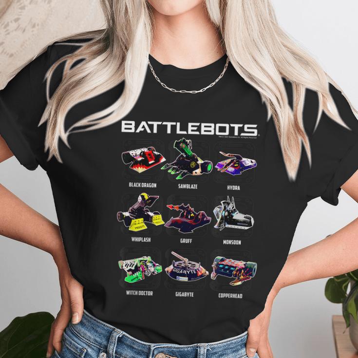 Battlebots Group Robot Photo Box Up Unisex T-Shirt Gifts for Her