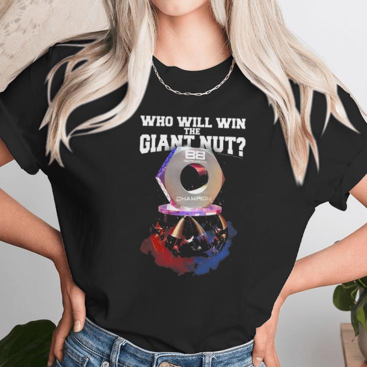 Battlebots Who Will Win The Giant Nut Unisex T-Shirt Gifts for Her