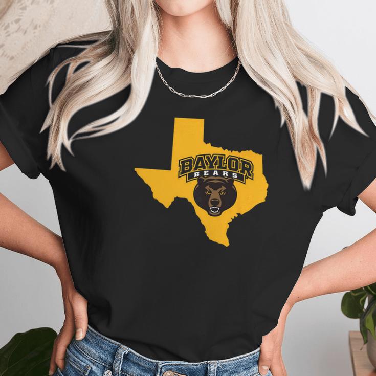 Baylor Bears Logo State Unisex T-Shirt Gifts for Her