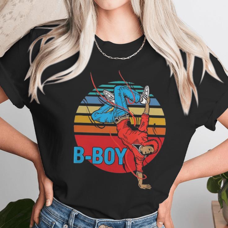 Bboy Hip Hop Dance Modern Dancing Breakdancer Breakdance Unisex T-Shirt Gifts for Her