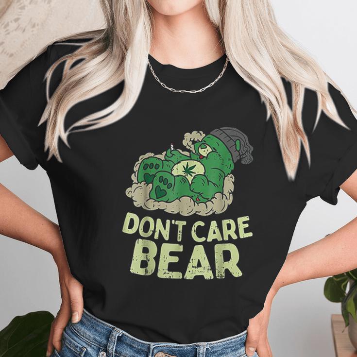 Bear Dont Care Unisex T-Shirt Gifts for Her