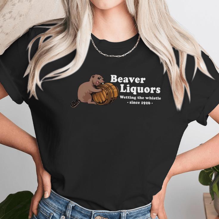 Beaver Liquors Wetting The Whistle Since 1926 Unisex T-Shirt Gifts for Her