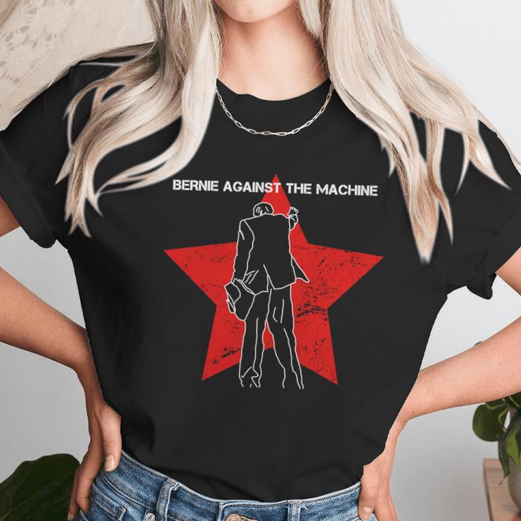 Bernie Against The Machine Unisex T-Shirt Gifts for Her