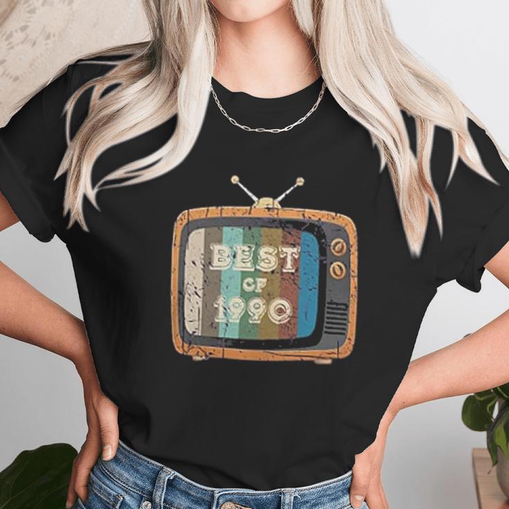 Best Of 1990 Vintage Television Unisex T-Shirt Gifts for Her