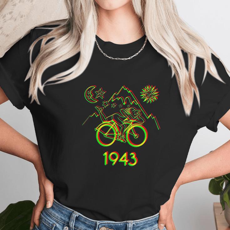 Bicycle Day 1943 Lsd Acid Hofmann Trip Unisex T-Shirt Gifts for Her