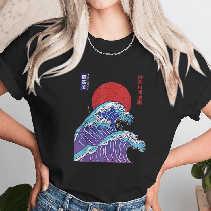 Big Wave Aesthetic 80S Unisex T-Shirt Gifts for Her