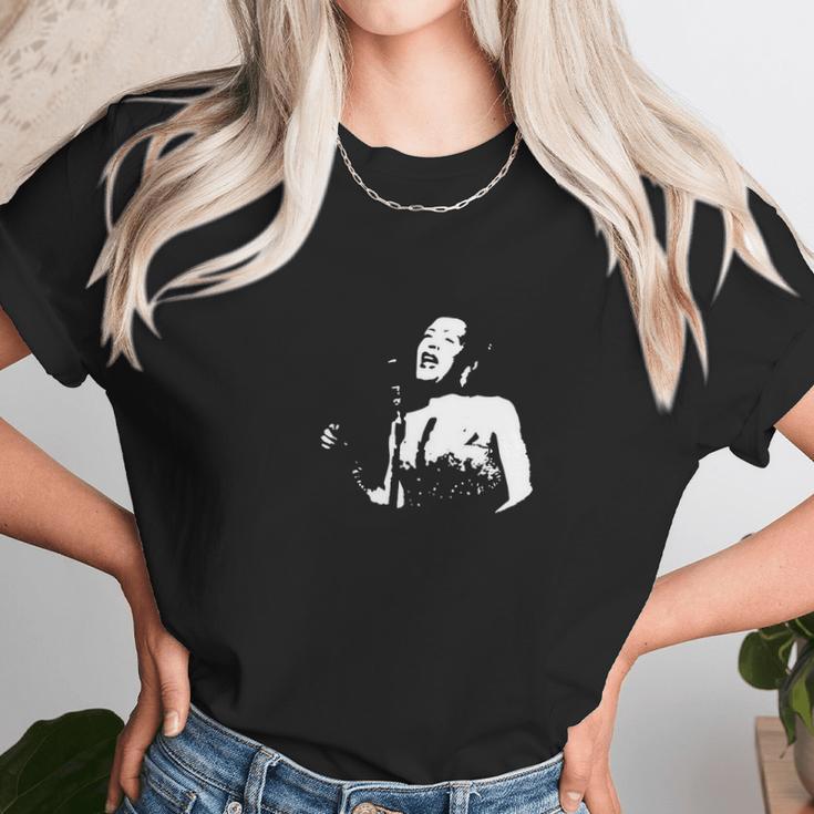 Billie Holiday - Mens Organic T-Shirt Unisex T-Shirt Gifts for Her