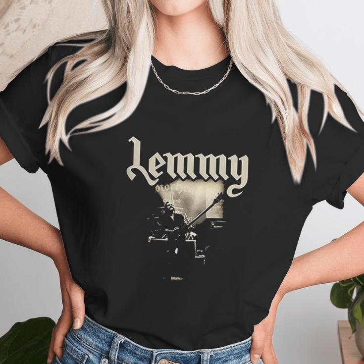 Black Lemmy Lived To Win Unisex T-Shirt Gifts for Her