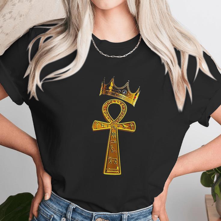 Black Lives Matter Ankh Symbol Unisex T-Shirt Gifts for Her