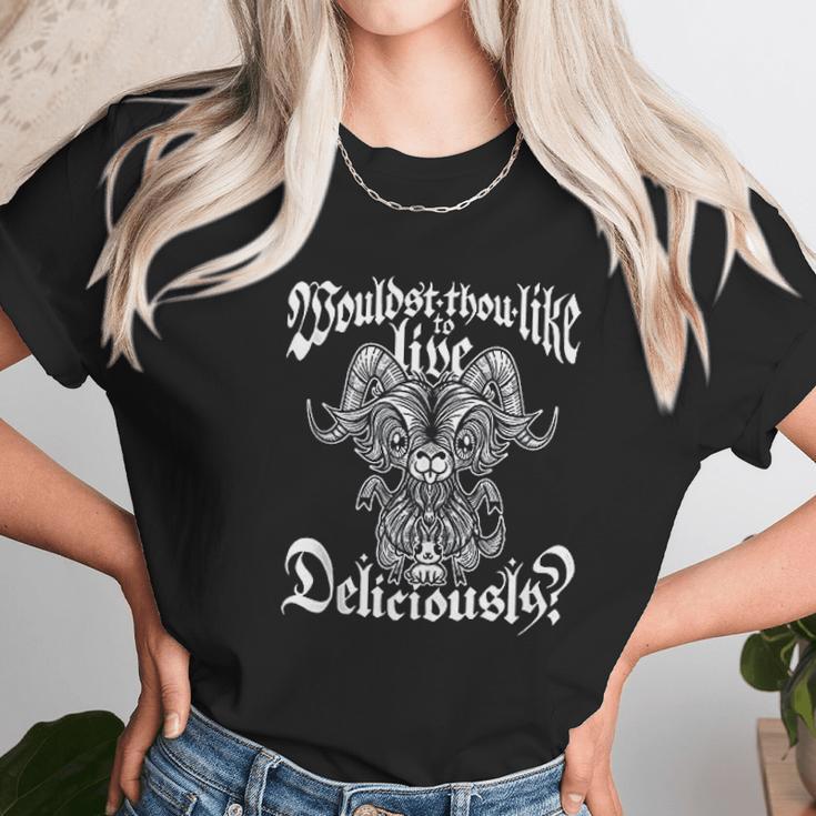 Blackcraft Cute Black Phillip Unisex T-Shirt Gifts for Her