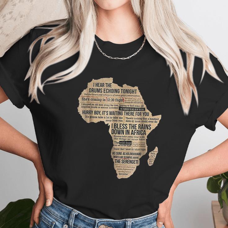 Bless Africa Rains On Toto Unisex T-Shirt Gifts for Her