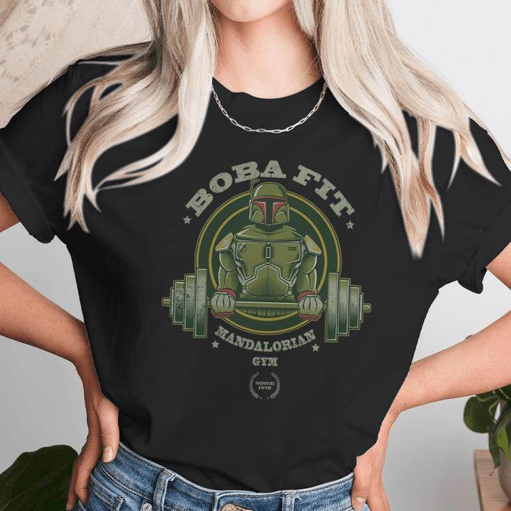 Boba Fit Mandalorian Star War Unisex T-Shirt Gifts for Her