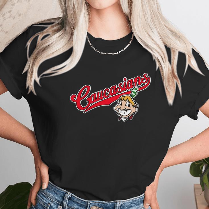 Bomani Jones Wore A Cleveland Caucasians Unisex T-Shirt Gifts for Her