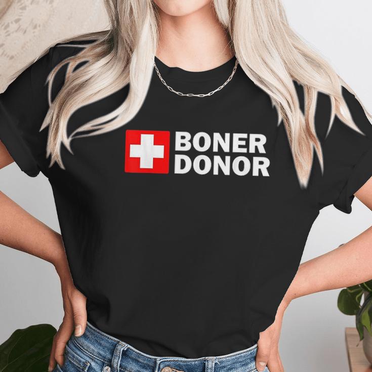 Boner Donor Funny Halloween Costume Gift Unisex T-Shirt Gifts for Her