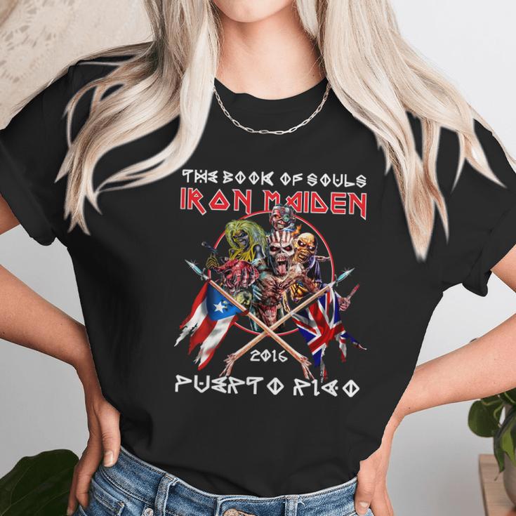 The Book Of Souls Iron Maiden 2016 Puerto RicoShirt Unisex T-Shirt Gifts for Her