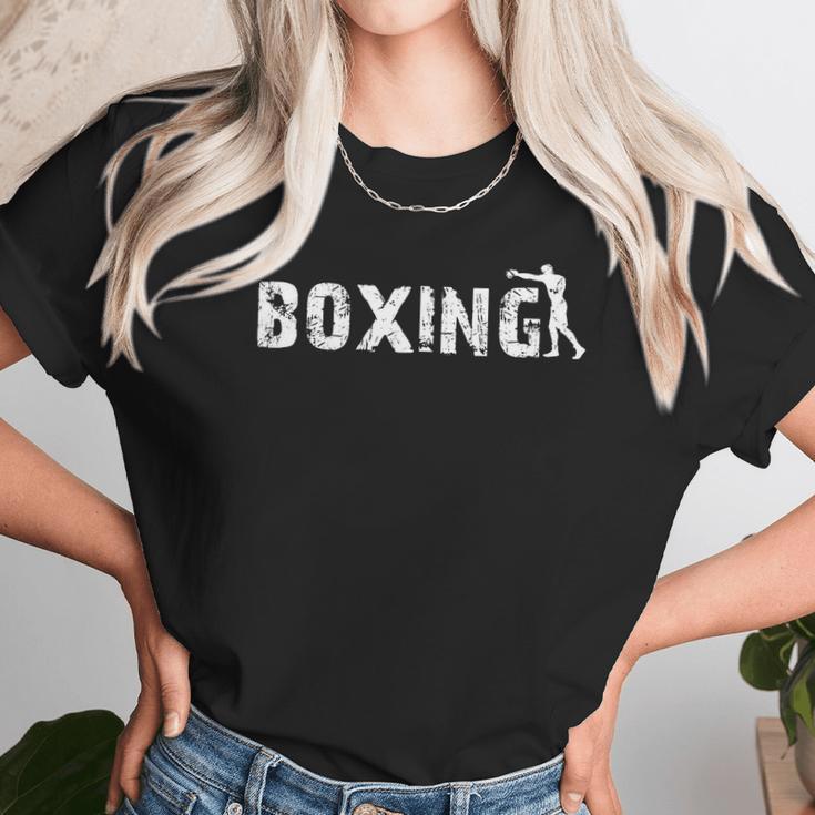 Boxing Funny Logo Gift Unisex T-Shirt Gifts for Her