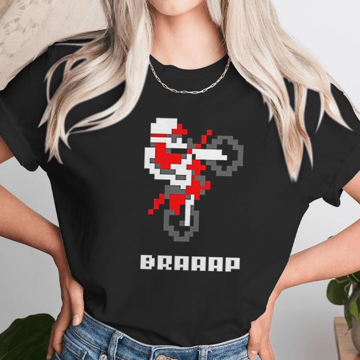 Braaap Dirt Bike Retro Unisex T-Shirt Gifts for Her