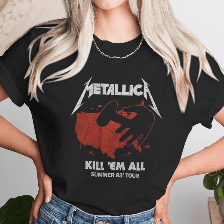 Bravado Metallica Killem All Tour Unisex T-Shirt Gifts for Her