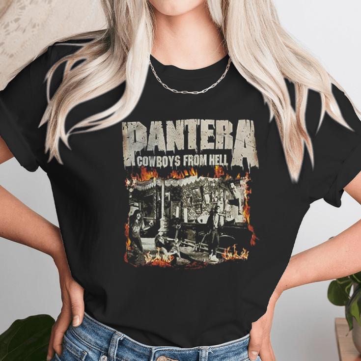 Bravado Pantera Cowboys From Hell Black Unisex T-Shirt Gifts for Her