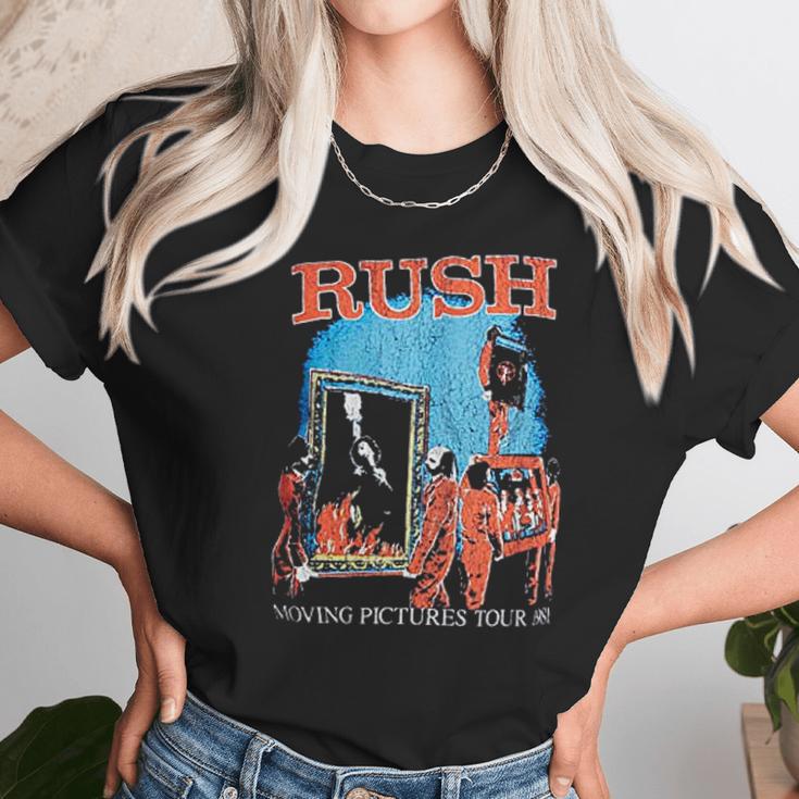 Bravado Rush Moving Pictures 1981 Unisex T-Shirt Gifts for Her