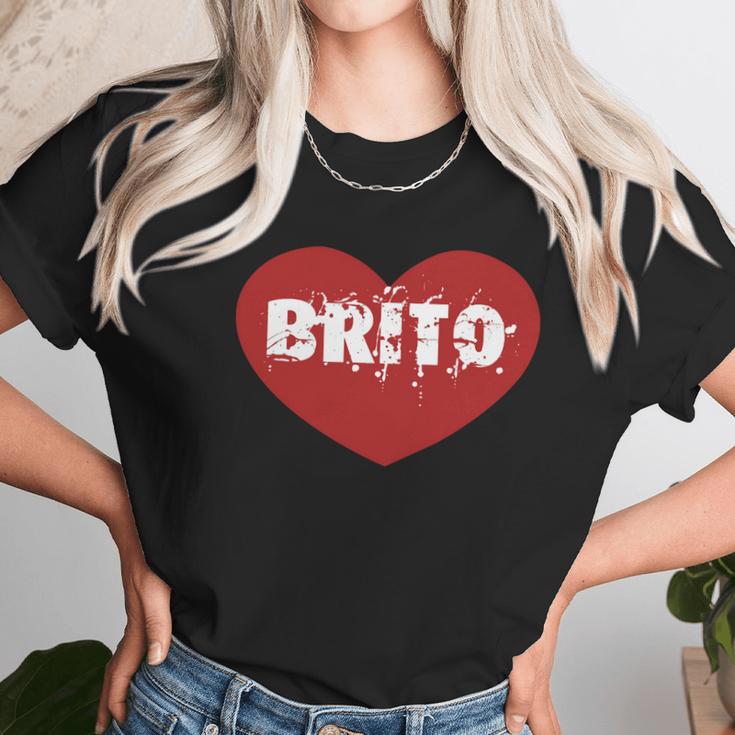 Brito - I Love Brito Unisex T-Shirt Gifts for Her