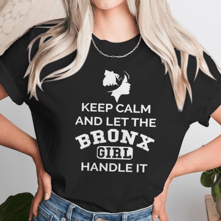 Bronx Girl - Keep Calm And Let The Handle It Unisex T-Shirt Gifts for Her