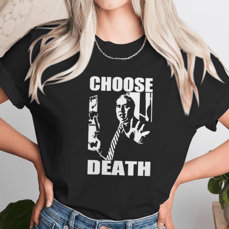 Budd Dwyer Choose Death Unisex T-Shirt Gifts for Her