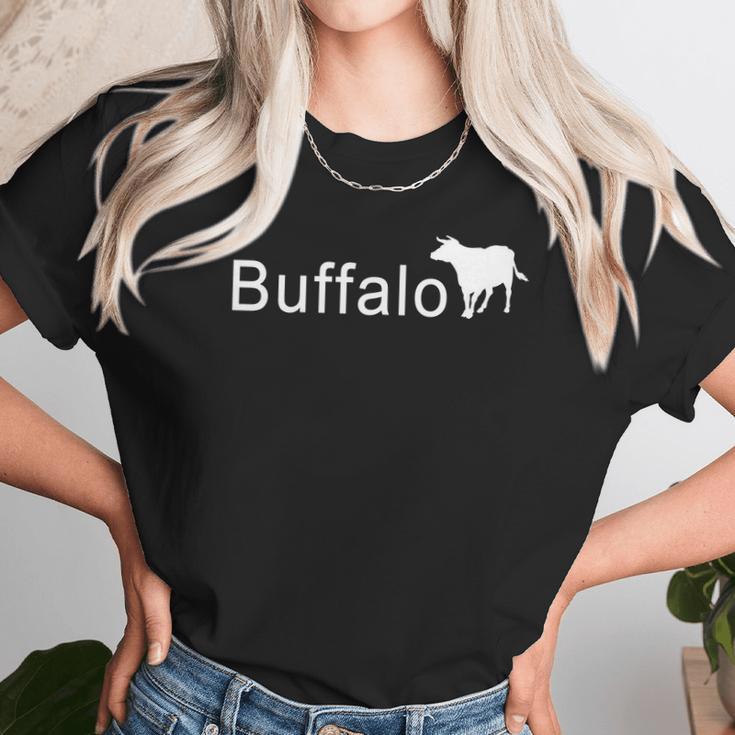 Buffalo Animal Funny Logo Unisex T-Shirt Gifts for Her