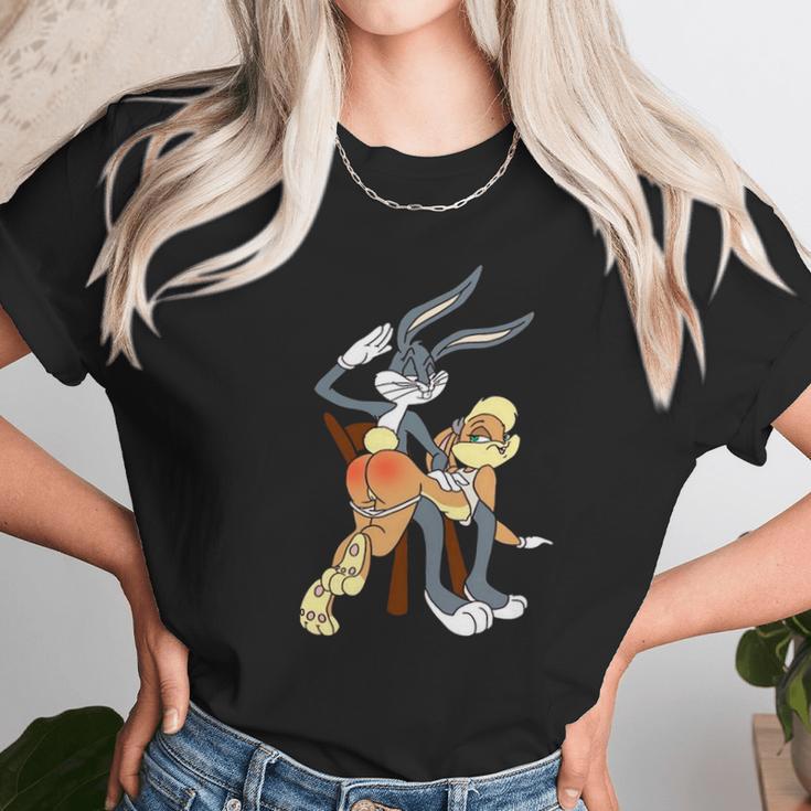 Bugs Bunny And Lola Unisex T-Shirt Gifts for Her