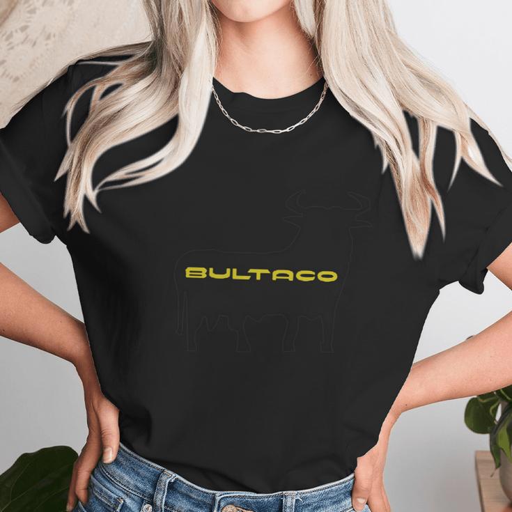 Bultaco Bull Unisex T-Shirt Gifts for Her