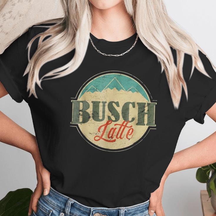 Busch Latte Retro Unisex T-Shirt Gifts for Her