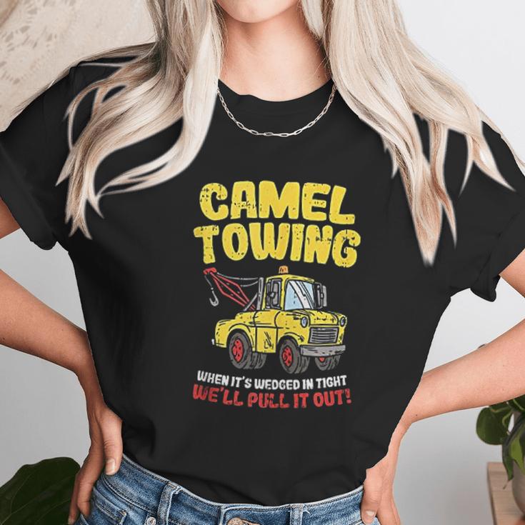 Camel Towing Funny Crude Tow Truck Recovery Workers Gift Unisex T-Shirt Gifts for Her