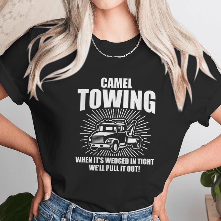 Camel Towing Gift Unisex T-Shirt Gifts for Her