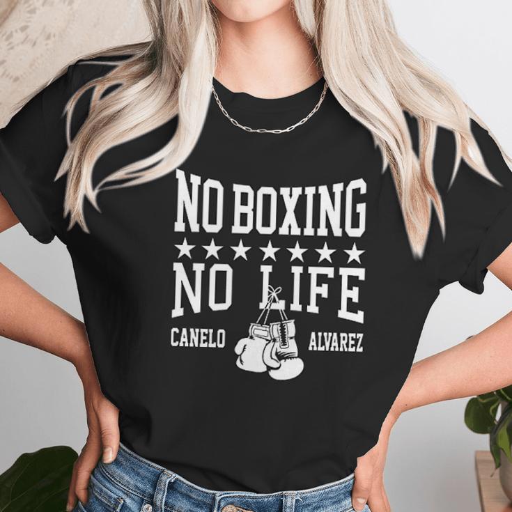 Canelo Álvarez No Boxing No Life Unisex T-Shirt Gifts for Her