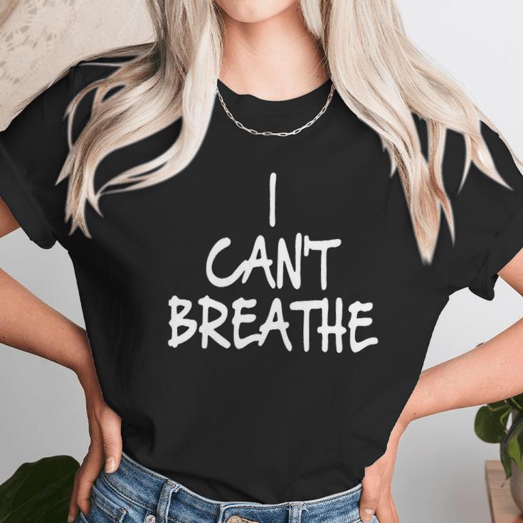 I Cant Breathe Eric Garner Support Tshirt Unisex T-Shirt Gifts for Her