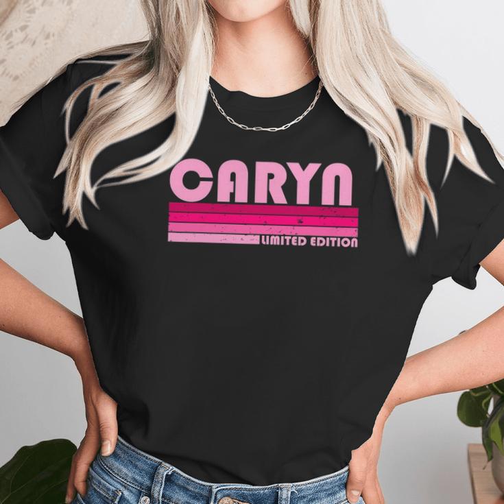 Caryn Name Personalized Retro Vintage 80S 90S Birthday Unisex T-Shirt Gifts for Her