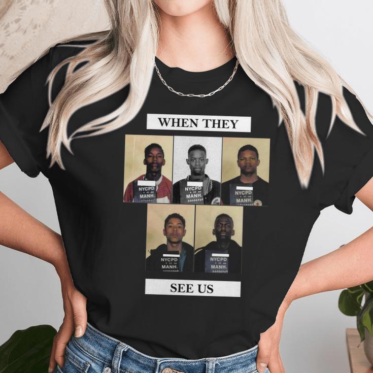 The Central Park Five When They See Us Unisex T-Shirt Gifts for Her