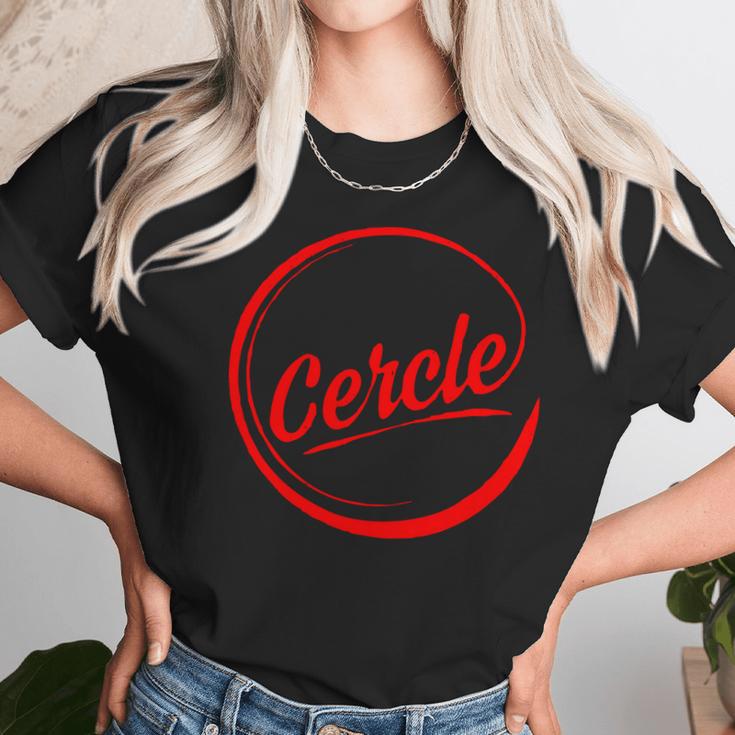 Cercle Logo Unisex T-Shirt Gifts for Her