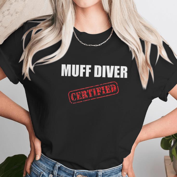 Certified Muff Diver Unisex T-Shirt Gifts for Her