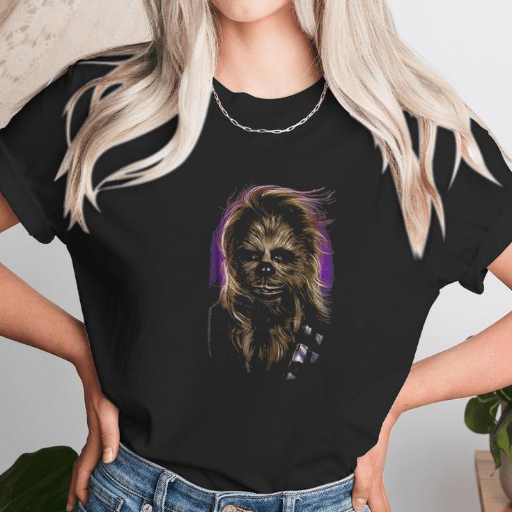 Chewbacca Glamor Shot Graphic Unisex T-Shirt Gifts for Her