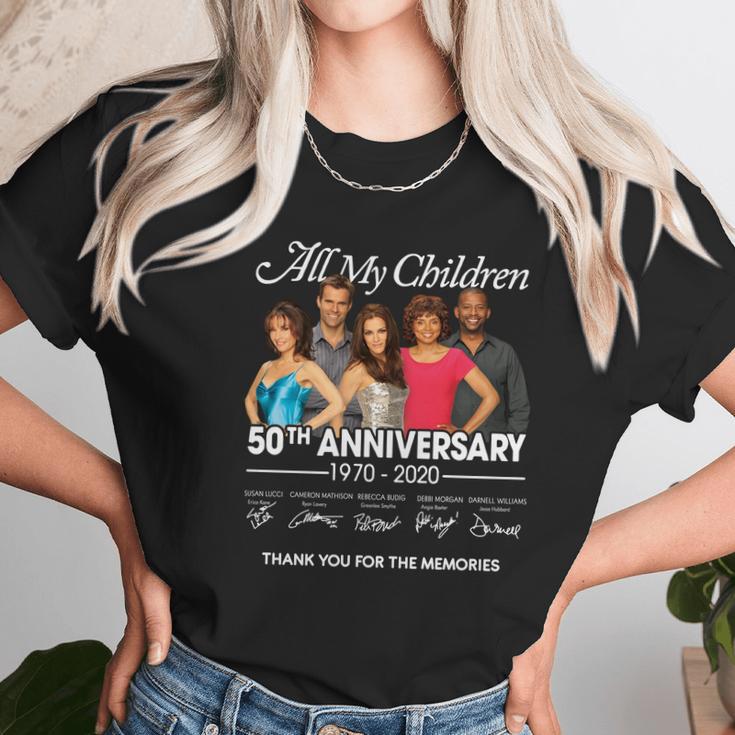 All My Children 50Th Anniversary 1970-2020 Signatures Shirt Unisex T-Shirt Gifts for Her