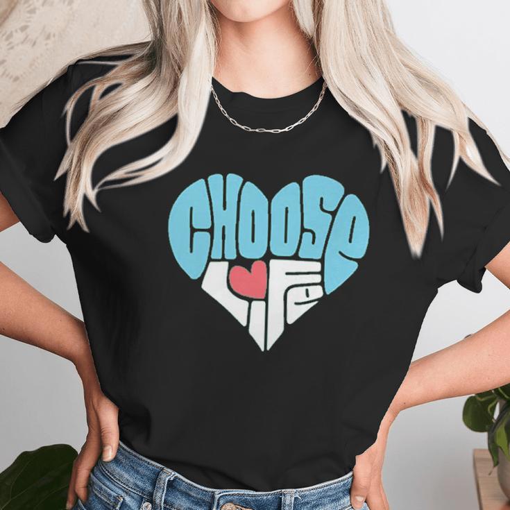 Choose Life Anti Abortion Unisex T-Shirt Gifts for Her