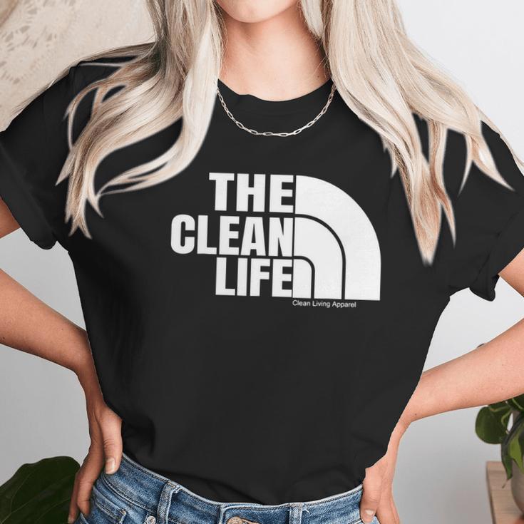 The Clean Life Narcotics Anonymous Unisex T-Shirt Gifts for Her