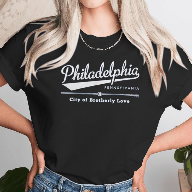 Clothing Co Philadelphia Pennsylvania City Of Brotherly Love Unisex T-Shirt Gifts for Her