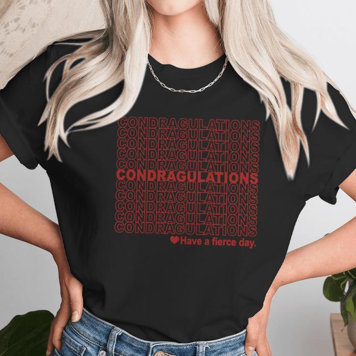 Condragulations T-Shirt Unisex T-Shirt Gifts for Her