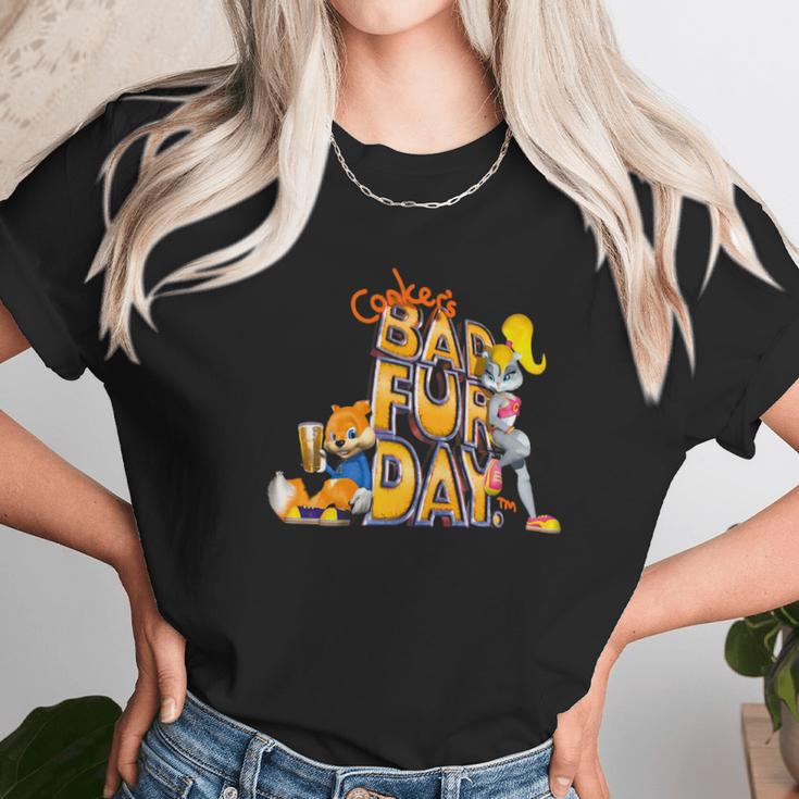 Conker S Bad Fur Day N64 Retro Nintendo Game Fan Shirt Shirt Unisex T-Shirt Gifts for Her